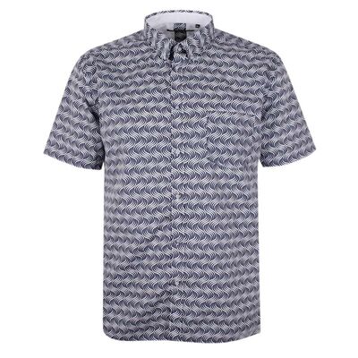 KAM 63 WAVE S/S SHIRT-shirts casual & business-KINGSIZE BIG & TALL