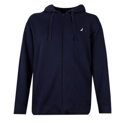 NAUTICA MAKANI HOODIE-fleecy tops & hoodies-KINGSIZE BIG & TALL