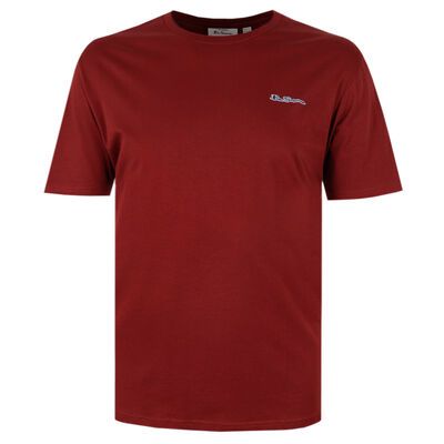 BEN SHERMAN SILICONE BADGE T-SHIRT-tshirts & tank tops-KINGSIZE BIG & TALL