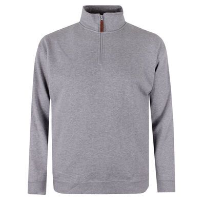 PILBARA ¼ ZIP PULLOVER-sale clearance-KINGSIZE BIG & TALL