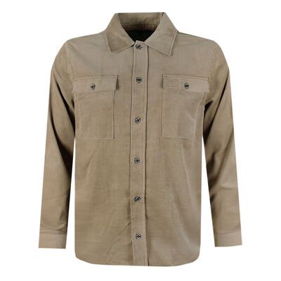 PILBARA CORDUROY L/S SHACKET-sale clearance-KINGSIZE BIG & TALL