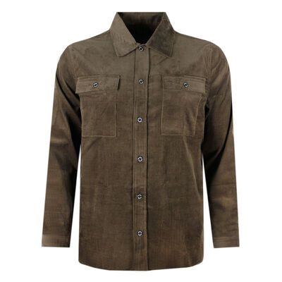 PILBARA CORDUROY L/S SHACKET-sale clearance-KINGSIZE BIG & TALL