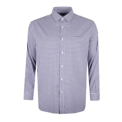 GAZMAN 85 CHECK L/S SHIRT-shirts casual & business-KINGSIZE BIG & TALL