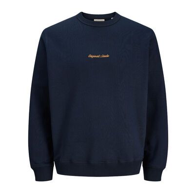 JACK & JONES JORNORREBRO SWEAT TOP-fleecy tops & hoodies-KINGSIZE BIG & TALL