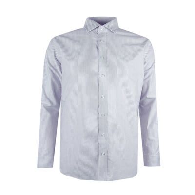 DANIEL HECHTER STRIPE L/S BUSINESS SHIRT-shirts casual & business-KINGSIZE BIG & TALL