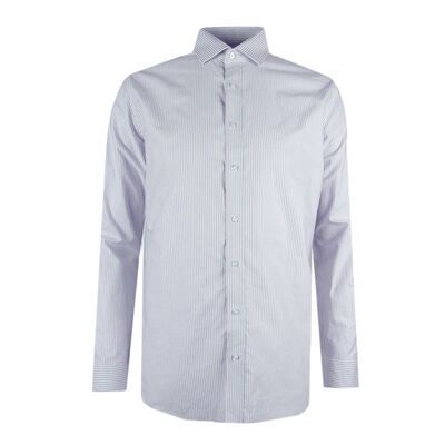 DANIEL HECTHER TALL STRIPE L/S BUSINESS SHIRT-tall range-KINGSIZE BIG & TALL