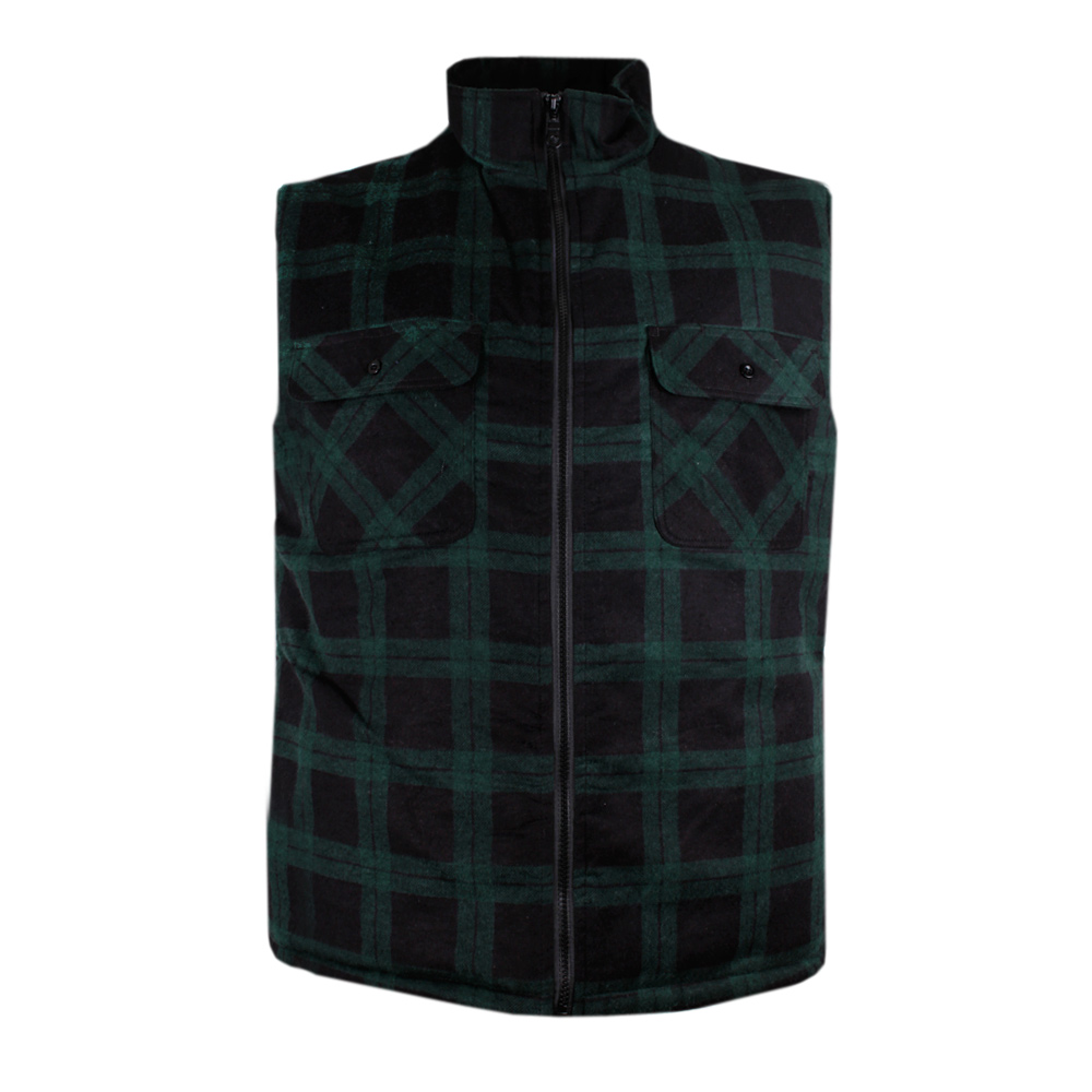 PILBARA QUILTED FLANNEL VEST