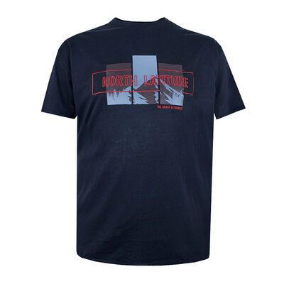 NORTH LATITUDE EMBROIDERY T-SHIRT-tshirts & tank tops-KINGSIZE BIG & TALL