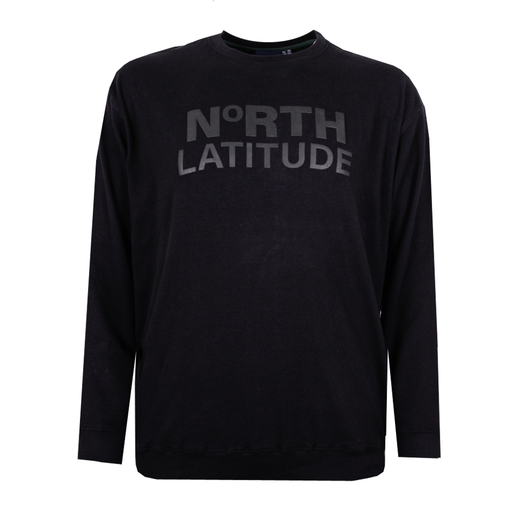 NORTH LATITUDE LOGO SWEAT TOP