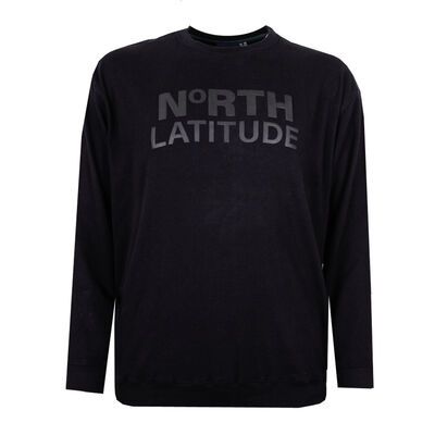 NORTH LATITUDE LOGO SWEAT TOP-sale clearance-KINGSIZE BIG & TALL