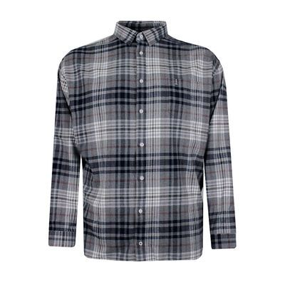 NORTH LATITUDE 135 BRUSHED L/S SHIRT -shirts casual & business-KINGSIZE BIG & TALL