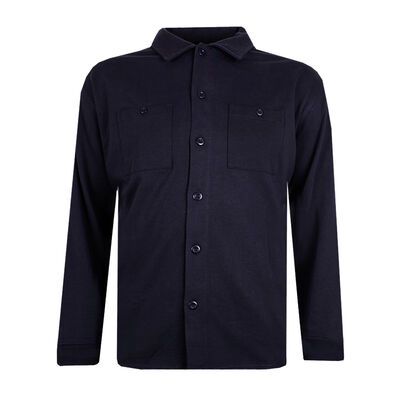 NORTH LATITUDE BUTTON-UP SWEAT TOP-casual dress-KINGSIZE BIG & TALL