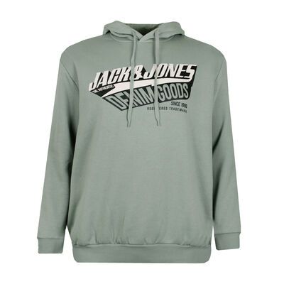 JACK & JONES AUTHENTIC HOODIE-sale clearance-KINGSIZE BIG & TALL