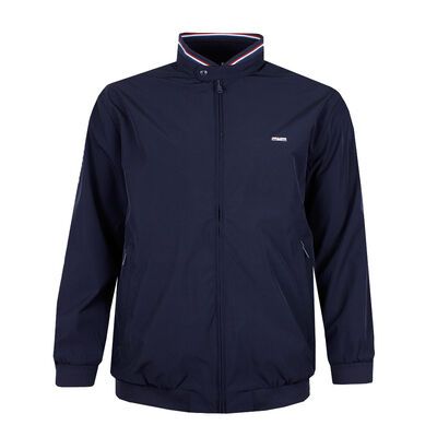 JACK & JONES STRIPE BOMBER JACKET-jackets-KINGSIZE BIG & TALL