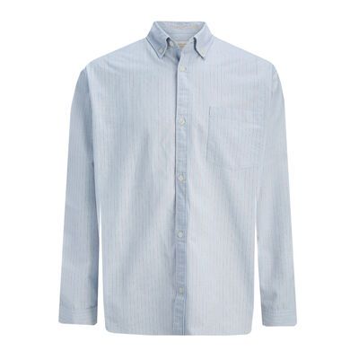 JACK & JONES DUAL STRIPE L/S SHIRT -shirts casual & business-KINGSIZE BIG & TALL