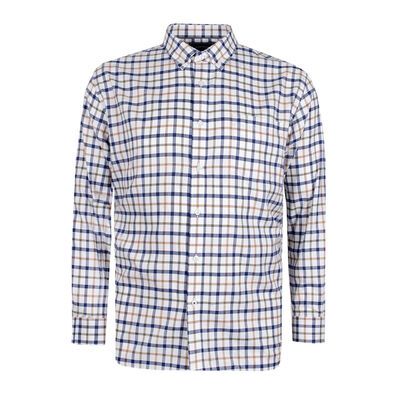 GAZMAN BRUSHED TWILL L/S SHIRT-shirts casual & business-KINGSIZE BIG & TALL