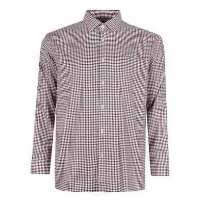 GAZMAN 075 MULTI CHECK L/S SHIRT-shirts casual & business-KINGSIZE BIG & TALL