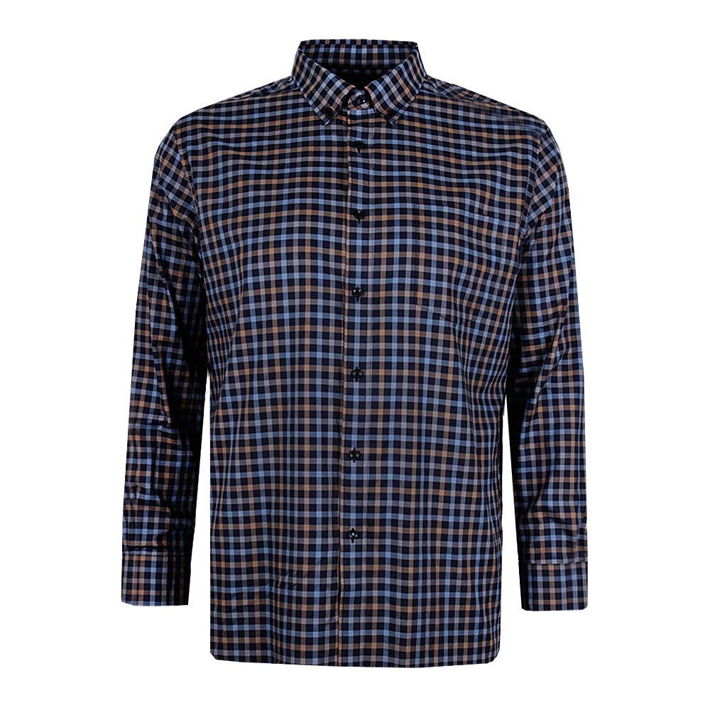 GAZMAN 079 MULTI CHECK L/S SHIRT