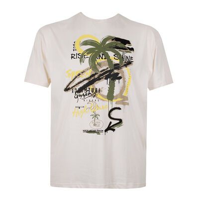 NORTH LATITUDE TROPICAL T-SHIRT -tshirts & tank tops-KINGSIZE BIG & TALL