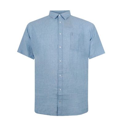 NORTH LATITUDE PLAIN LINEN S/S SHIRT-shirts casual & business-KINGSIZE BIG & TALL