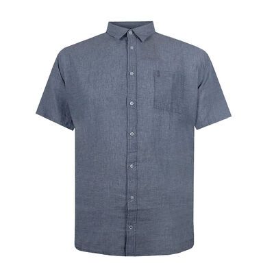 NORTH LATITUDE PLAIN LINEN S/S SHIRT-shirts casual & business-KINGSIZE BIG & TALL