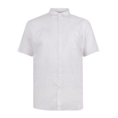 NORTH LATITUDE PLAIN LINEN S/S SHIRT-shirts casual & business-KINGSIZE BIG & TALL