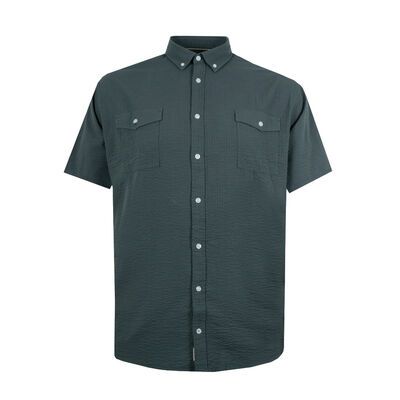 NORTH LATITUDE TWO POCKET TEXTURED S/S SHIRT-shirts casual & business-KINGSIZE BIG & TALL