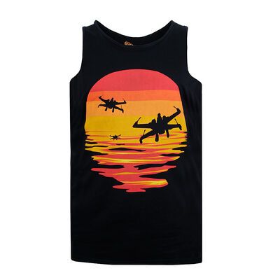 BRONCO SUNSET TANK TOP-new arrivals-KINGSIZE BIG & TALL