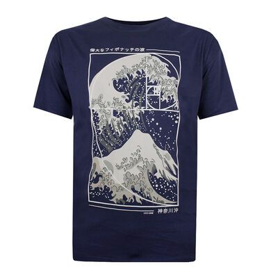 BRONCO TUSAMI WAVE T-SHIRT-new arrivals-KINGSIZE BIG & TALL