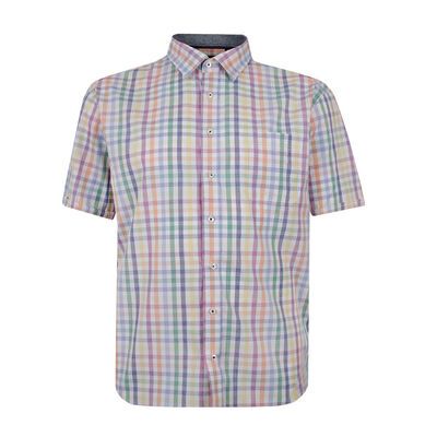 BACKBAY 216 CHECK S/S SHIRT -new arrivals-KINGSIZE BIG & TALL